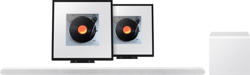 Samsung HW-S801D + Music Frame HW-LS60D (2-pack)