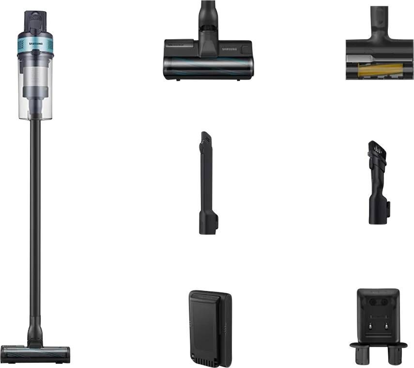 Samsung Jet 75E 200W Steelstofzuiger met Pet Tool VS20B75AGR1