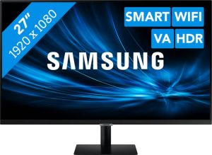 Samsung Smart Monitor M5 (2022) LS27BM500EUXEN Monitor Zwart