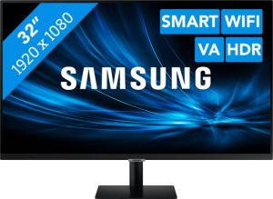 Samsung Smart Monitor M5 (2022) LS32BM500EUXEN Monitor Zwart