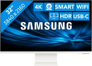 Samsung Smart Monitor M8 (2022) LS32BM801UUXEN Monitor Wit