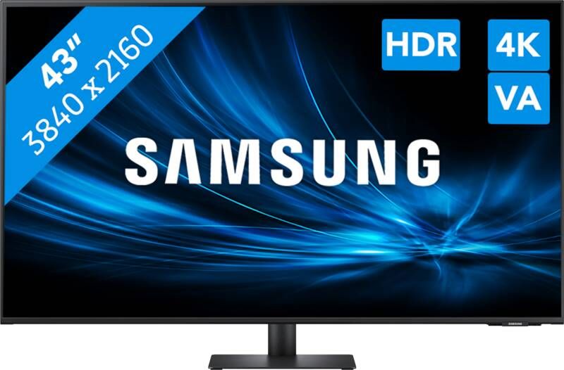 Samsung Smart Monitor M7 (2022) LS43BM700UPXEN Monitor Zwart