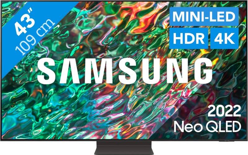 Samsung 50'Neo QLED 4K Smart TV 50QN92B (2022) | HDR Televisies | Beeld&Geluid Televisies | 8806094049732