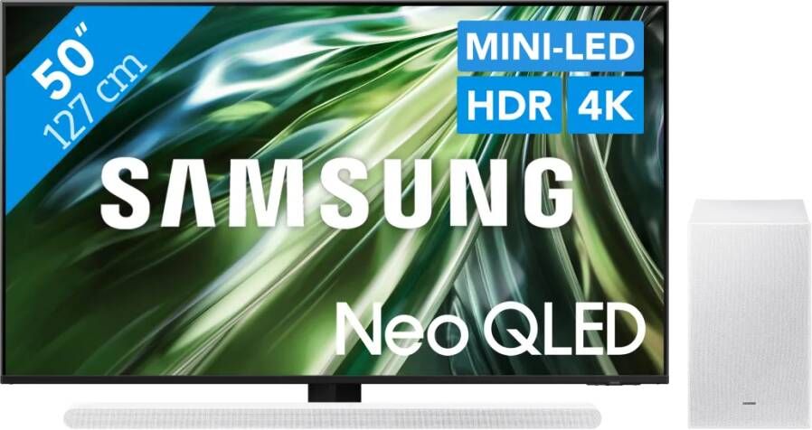 Samsung Neo QLED 4K 50QN90D (2024) + HW-S701D Wit (2024)