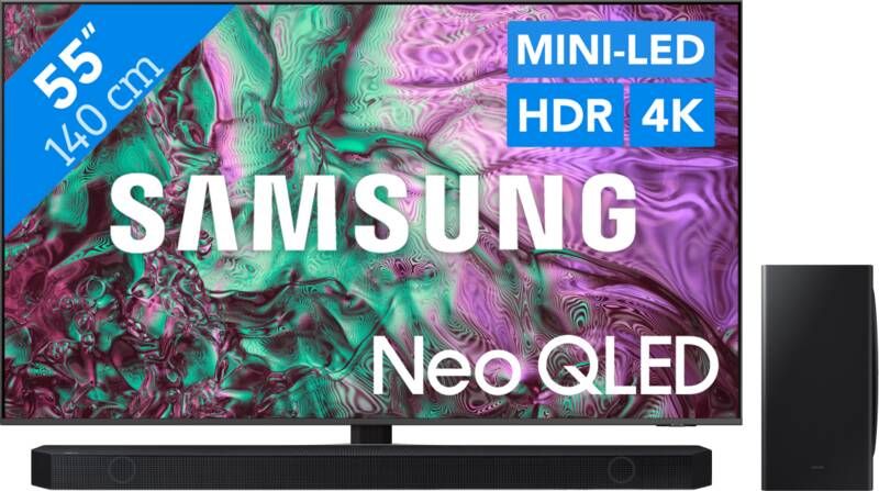 Samsung Neo QLED 4K 55QN86D (2024) + Soundbar