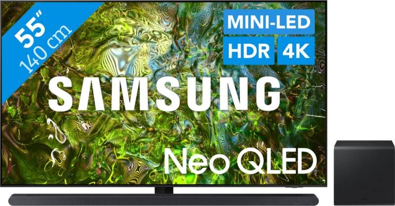 Samsung Neo QLED 4K 55QN90D (2024) + Soundbar