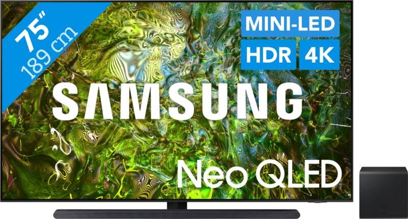 Samsung Neo QLED 4K 75QN90D (2024) + Soundbar