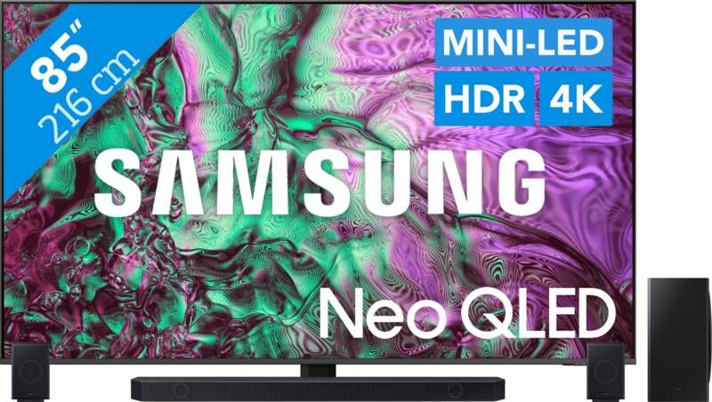 Samsung Neo QLED 4K 85QN86D (2024) + Soundbar