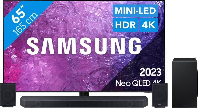 Samsung Neo QLED 65QN90C (2023) + Soundbar
