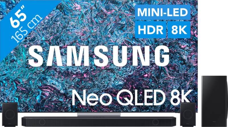 Samsung Neo QLED 8K 65QN900D (2024) + Soundbar