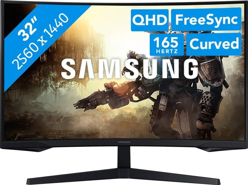 Samsung Odyssey G5 S32CG552EU | Gaming monitoren | 8806095337241