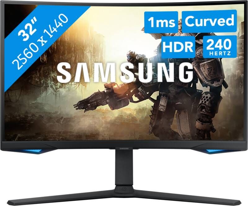 Samsung Curved-gaming-monitor Odyssey G6B S32BG650EU 81 3 cm 32 " Quad HD
