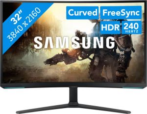 Samsung Curved-gaming-monitor S32BG750NU 81 cm 32 " 4K Ultra HD