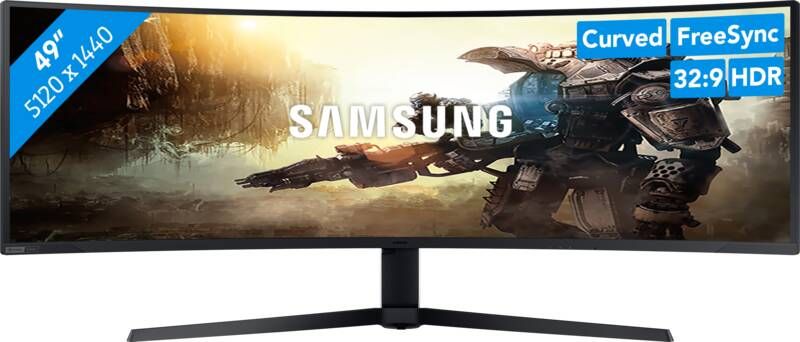 Samsung Curved-gaming-ledscherm Odyssey Neo G9 S49AG954NP 124 cm 49 " DQHD 1ms (g g)