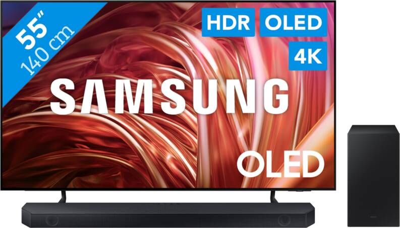 Samsung OLED 4K 55S85D (2024) + HW-Q600C (2023)