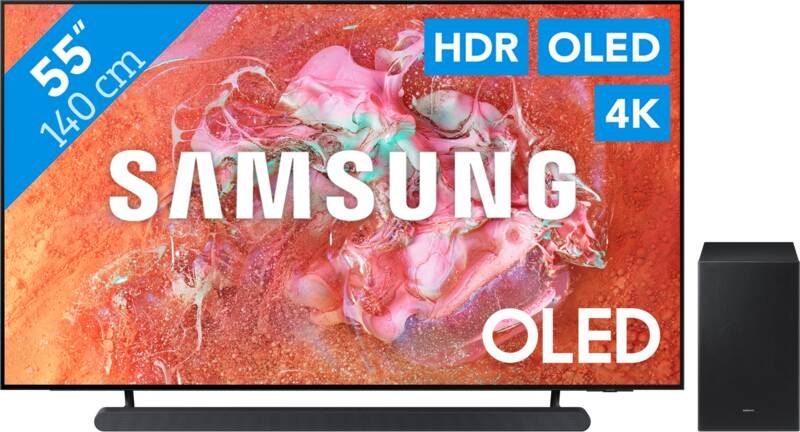 Samsung OLED 4K 55S85D (2024) + Soundbar