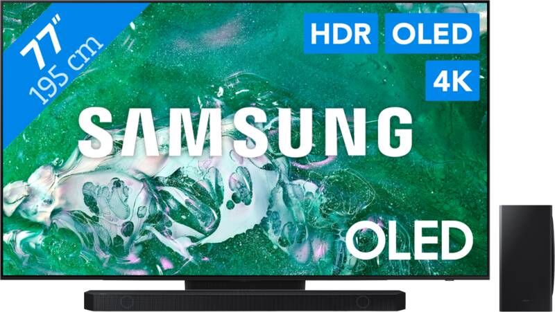 Samsung OLED 4K 77S90D (2024) + Soundbar