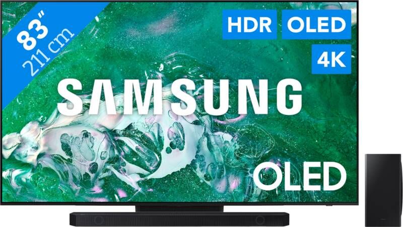 Samsung OLED 4K 83S90D (2024) + Soundbar