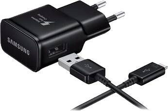 Samsung EP-TA20EBECGWW oplader (fast-charging) + USB-C kabel