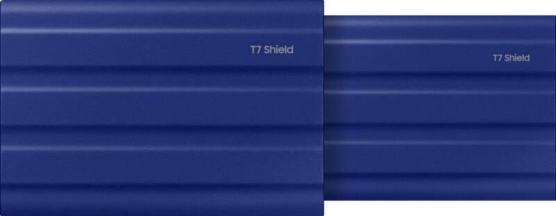 Samsung Portable SSD T7 Shield 1TB Blauw Duo Pack
