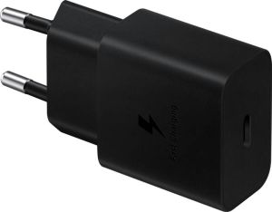 Samsung 15W Oplader Fast Charging adapter USB-C excl. kabel Oplader Zwart