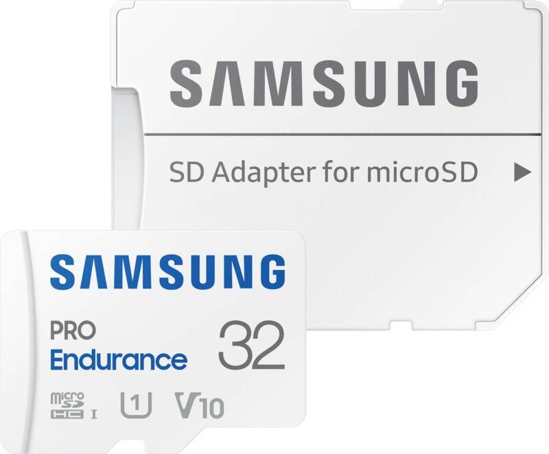Samsung PRO Endurance 32GB microSDHC + SD Adapter
