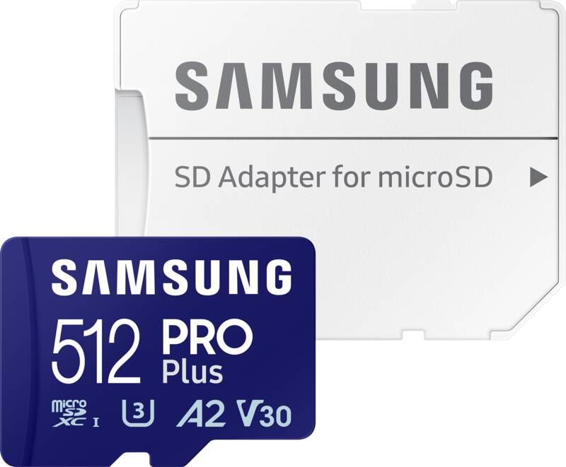 Samsung Pro Plus microSDXC MB-MD512SA EU | Geheugenkaarten | 8806094780550