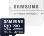 Samsung PRO Ultimate 512 GB (2023) microSDXC + SD Adapter Micro SD-kaart Blauw - Thumbnail 1