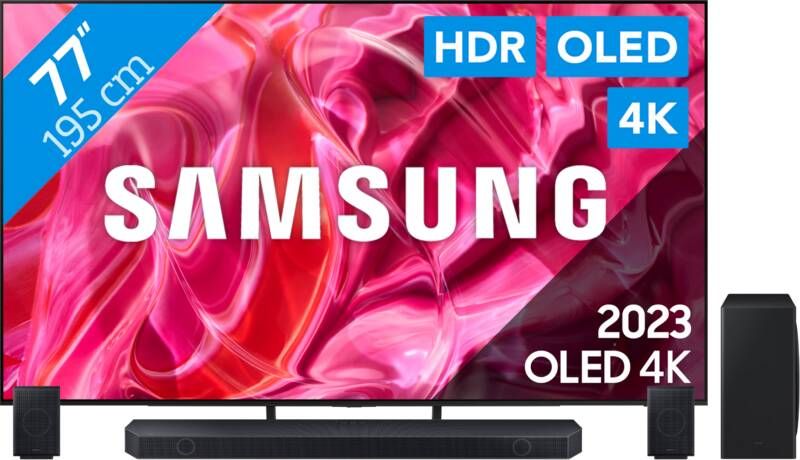 Samsung QD OLED 77S90C (2023) + Soundbar