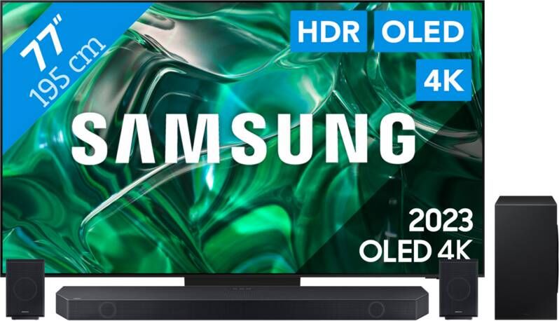 Samsung QD OLED 77S95C (2023) + Soundbar