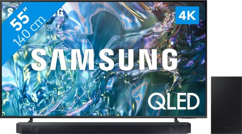 Samsung QLED 4K 55Q64D (2024) + Soundbar