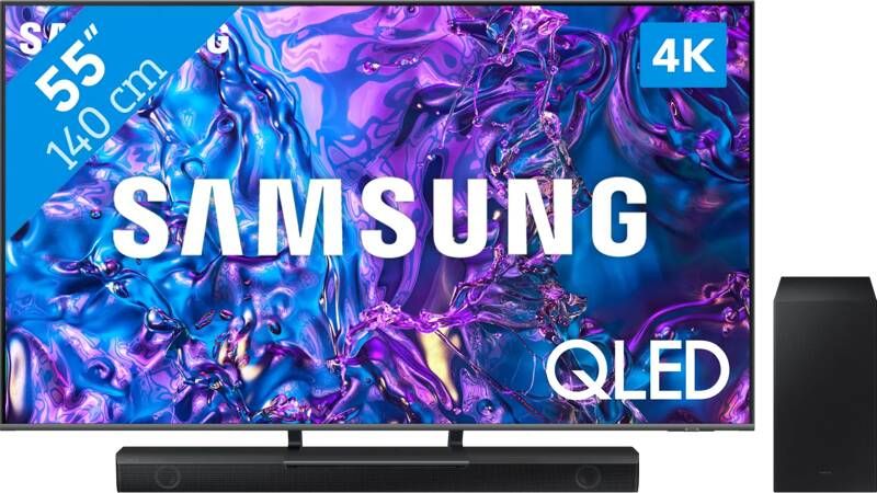 Samsung QLED 4K 55Q74D (2024) + HW-B530 (2022)