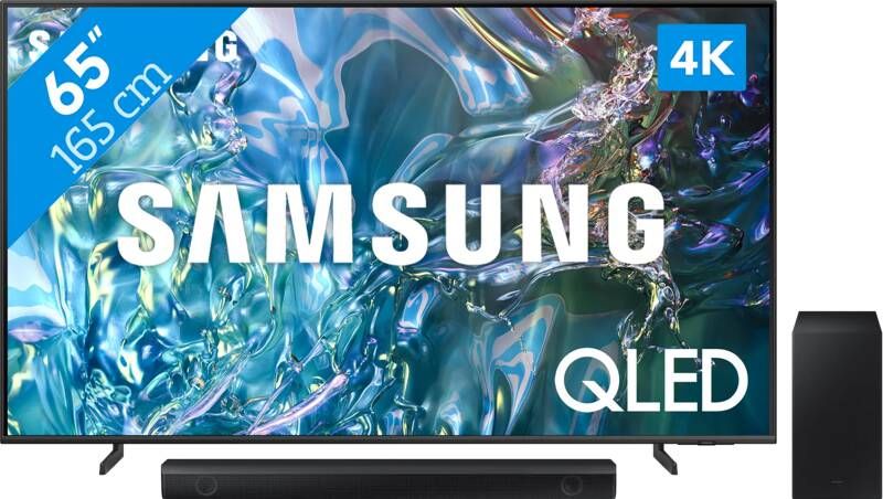 Samsung QLED 4K 65Q64D (2024) + HW-B530 (2022)