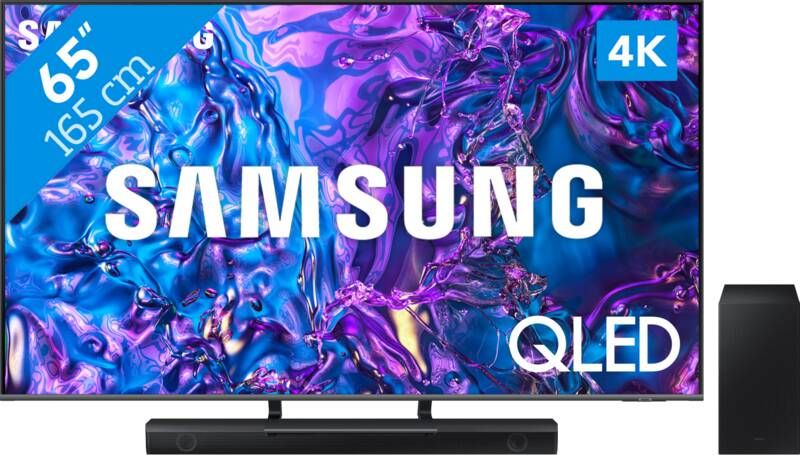 Samsung QLED 4K 65Q74D (2024) + HW-B530 (2022)