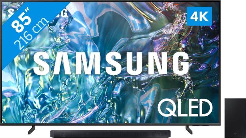 Samsung QLED 4K 85Q60D (2024) + Soundbar