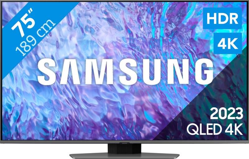 Samsung Televisie QE75Q80C