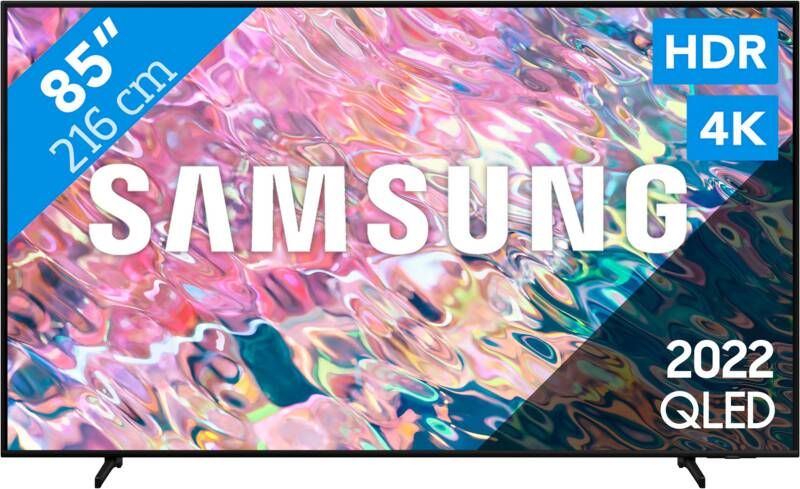 Samsung 43'QLED 4K Smart TV 43Q60B (2022) | Smart TV's | Beeld&Geluid Televisies | 8806092967380