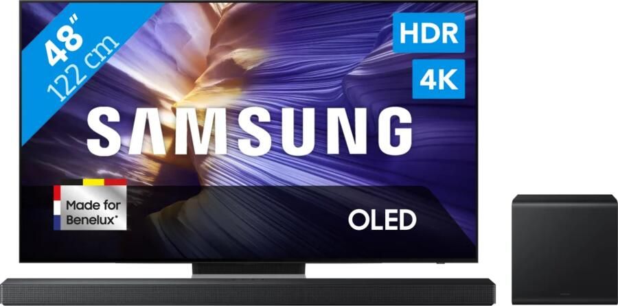 Samsung 48" OLED S90F 4K (2025) + HW-QS700F (2025)