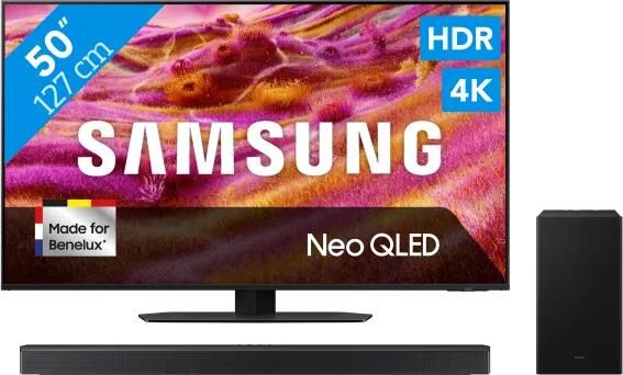 Samsung 50" Neo QLED QN90F 4K (2025) + HW-Q600F (2025)