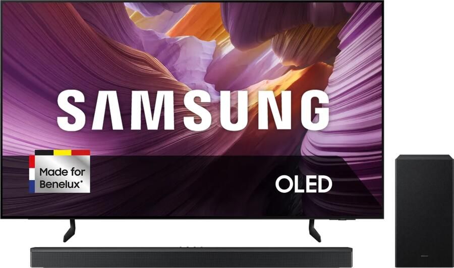 Samsung 55" OLED S85F 4K (2025) + HW-B750F (2025)