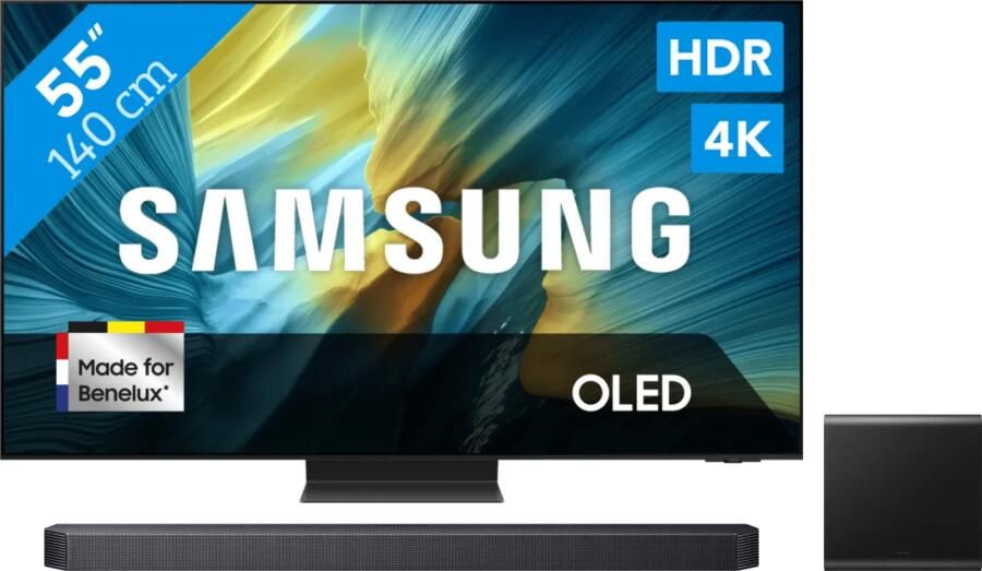 Samsung 55" OLED S95F 4K (2025) + HW-Q930F (2025)