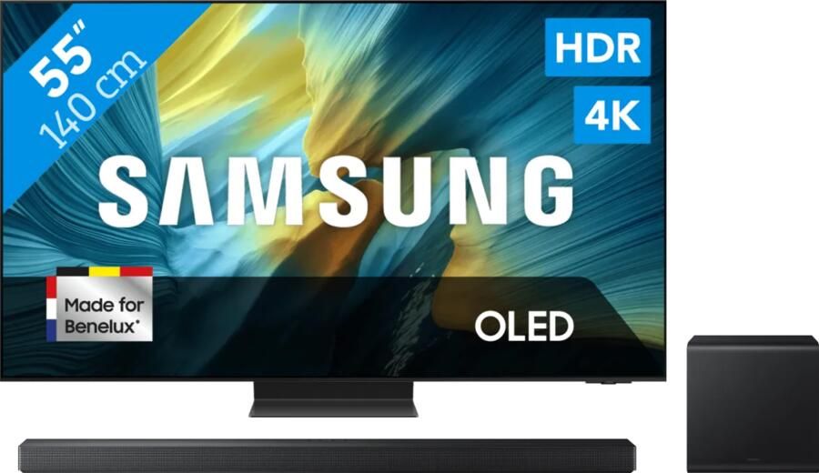 Samsung 55" OLED S95F 4K (2025) + HW-QS700F (2025)