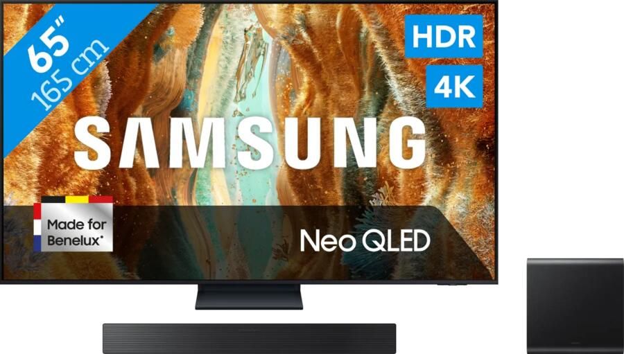 Samsung 65" Neo QLED QN73F 4K (2025) + HW-QS700F (2025)