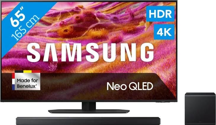Samsung 65" Neo QLED QN90F 4K (2025) + HW-QS700F (2025)