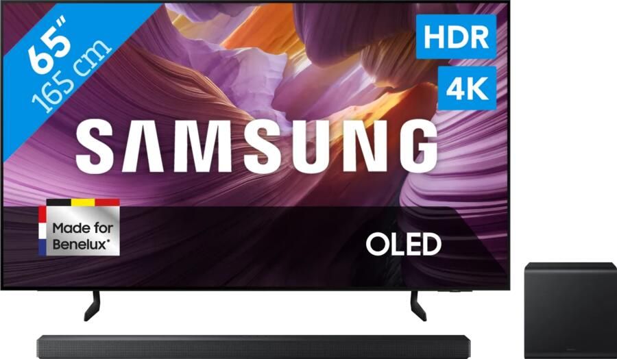 Samsung 65" OLED S85F 4K (2025) + HW-QS700F (2025)