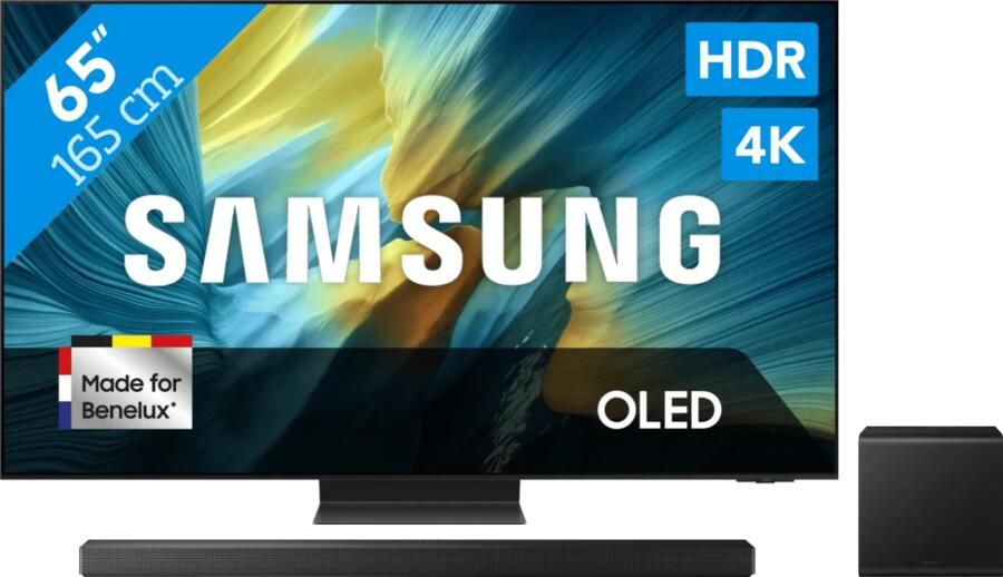 Samsung 65" OLED S95F 4K (2025) + HW-QS700F (2025)