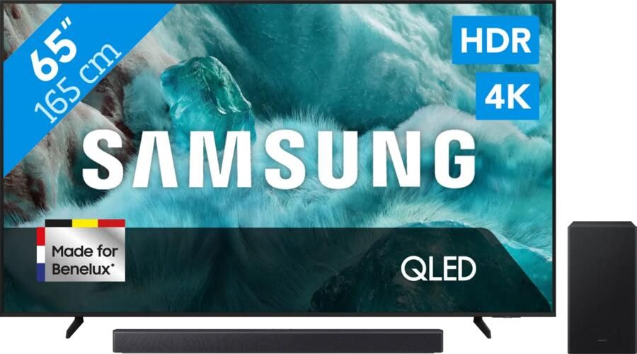 Samsung 65" QLED Q7F4 4K (2025) + HW-B450F (2025)