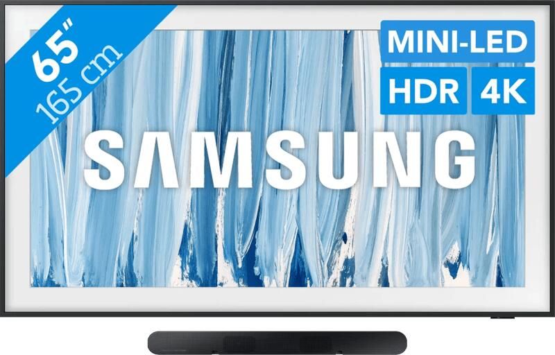 Samsung 65" The Frame Pro (2026) + HW-S60D Zwart (2024)