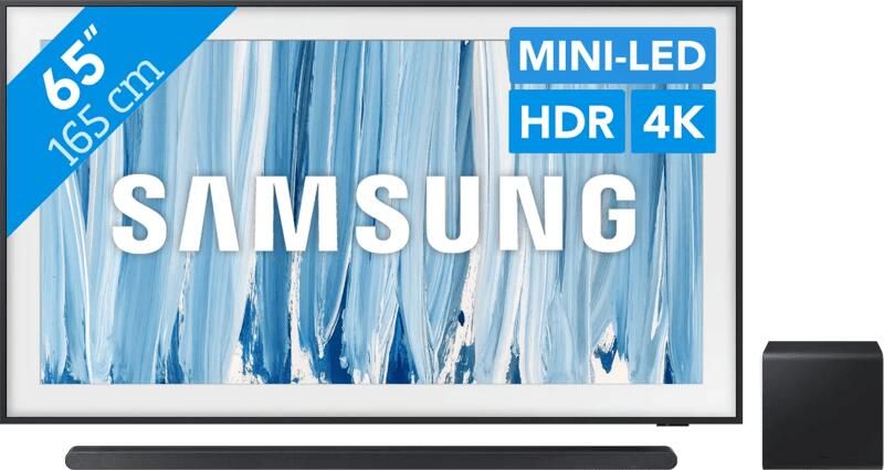 Samsung 65" The Frame Pro (2026) + HW-S800D Zwart (2024)