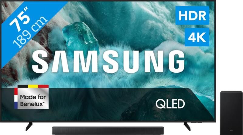 Samsung 75" QLED Q7F4 4K (2025) + HW-B66CF (2025)